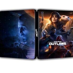 Star Wars Outlaws SteelBook Case - Blue and Orange Artwork